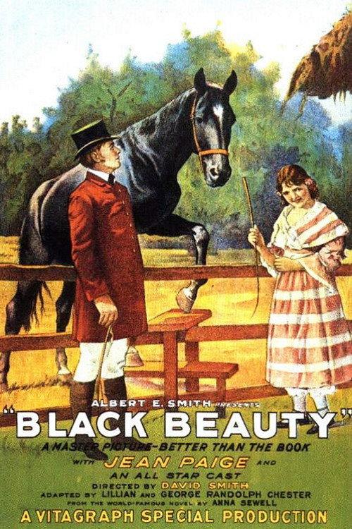 Black Beauty 1921 official movie poster