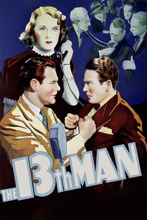The 13th Man 1937 official movie poster