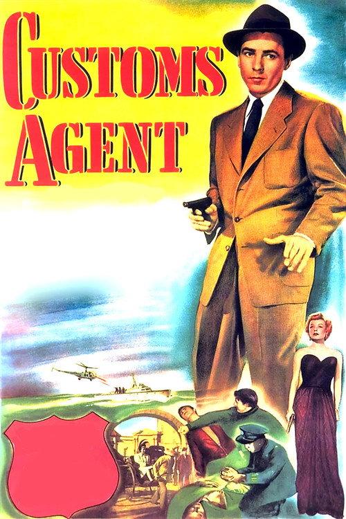 Customs Agent 1950 official movie poster