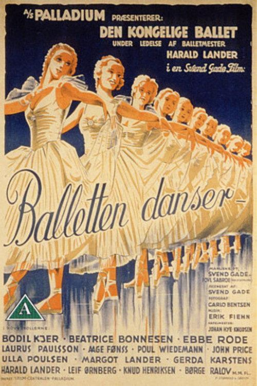 Balletten danser 1938 official movie poster