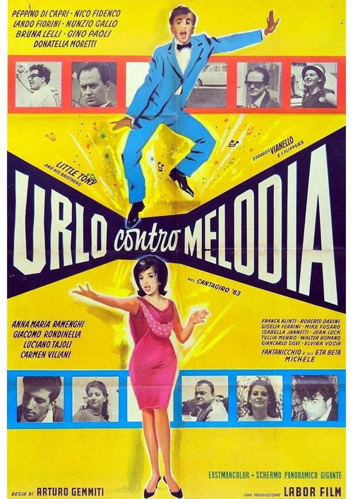 Urlo contro melodia nel Cantagiro 1963 1963 official movie poster