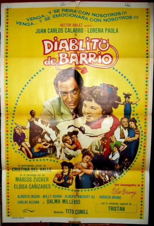 Diablito de barrio 1983 official movie poster