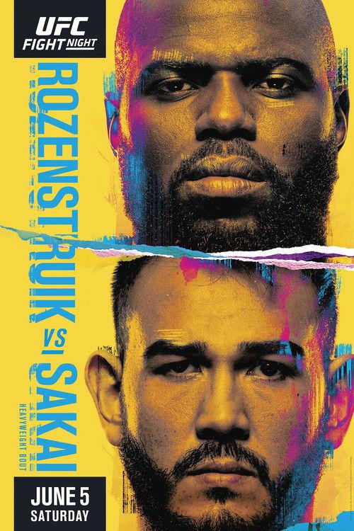 UFC Fight Night 189: Rozenstruik vs. Sakai 2021 official movie poster