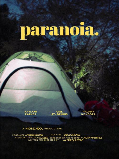paranoia. 2025 official movie poster