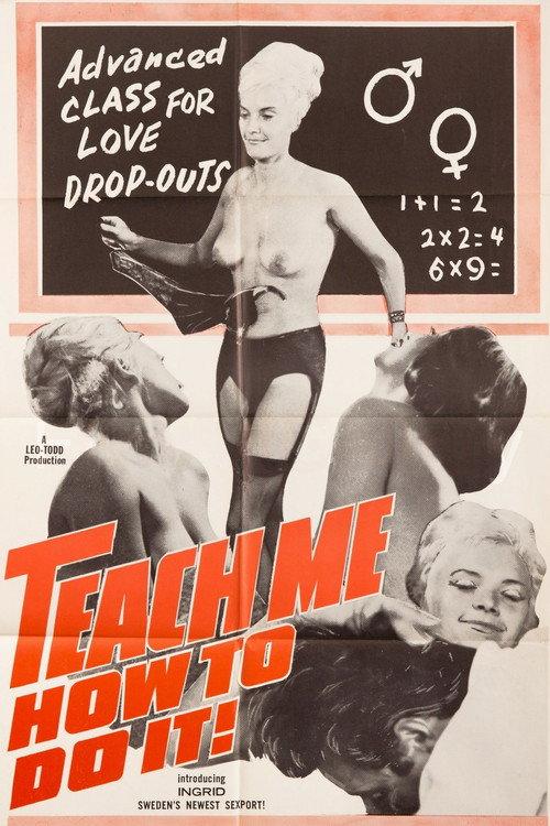 Teach Me How to Do It 1967 official movie poster
