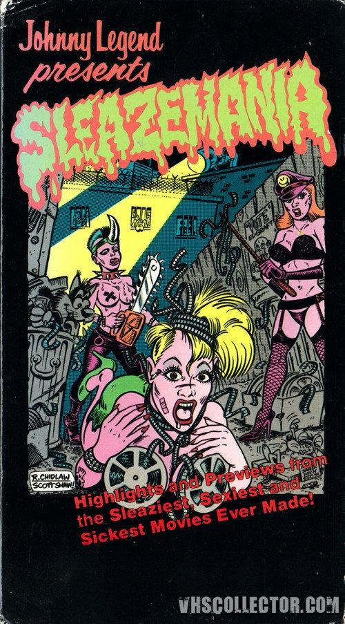 Sleazemania! 1985 official movie poster