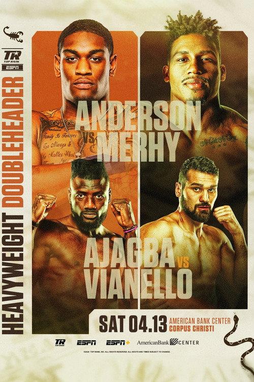 Jared Anderson vs. Ryad Merhy 2024 official movie poster