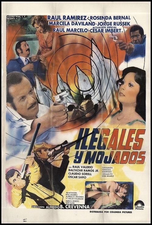 Ilegales y mojados 1980 official movie poster