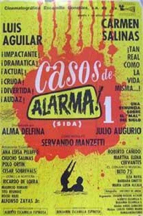 Casos de Alarma 1986 official movie poster