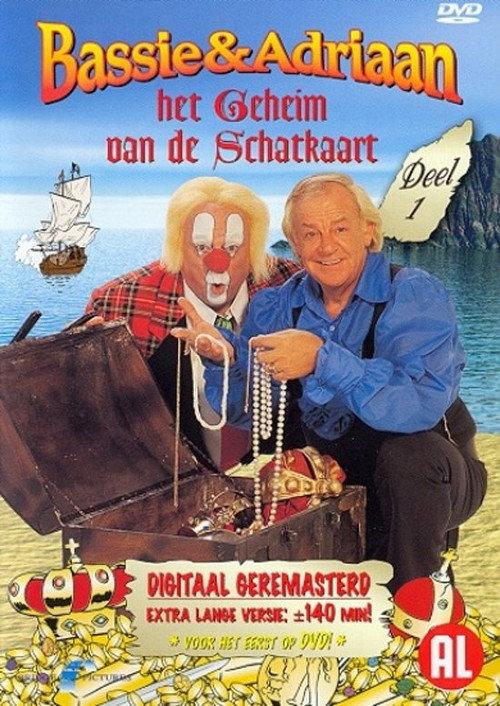 Bassie & Adriaan - Het Geheim Van De Schatkaart Deel 1 1987 official movie poster
