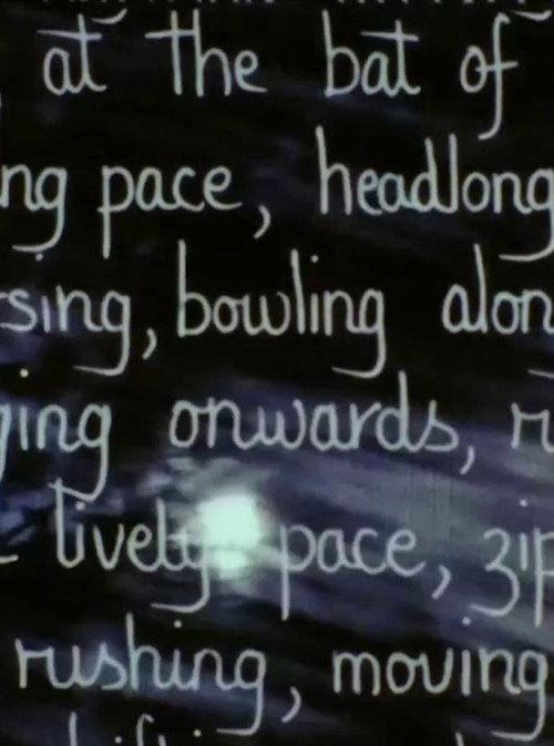 In Motion 1981 official movie poster