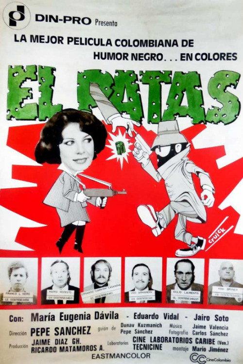 El Patas 1978 official movie poster