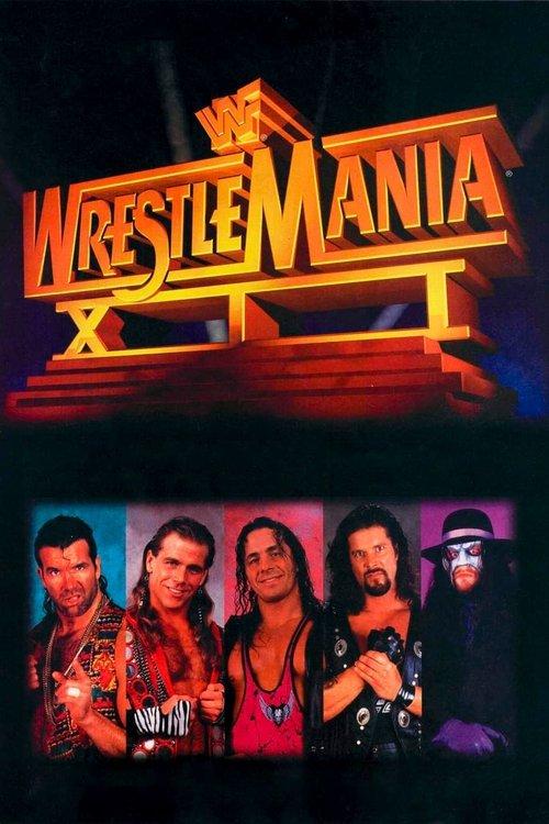 WWE WrestleMania XII 1996 official movie poster