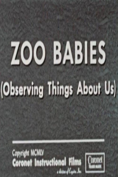 Zoo Babies (Observing Things About Us) 1955 official movie poster