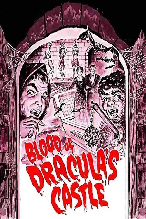 Blood of Dracula's Castle 1969 official movie poster