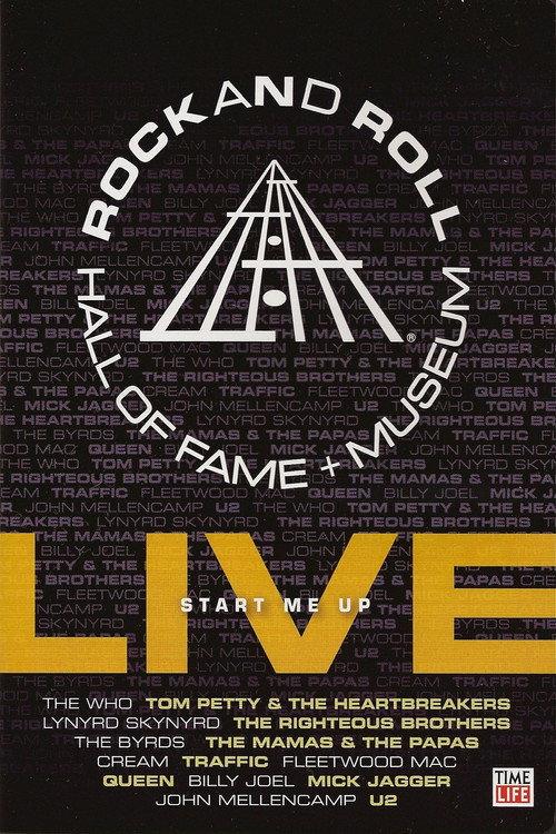 Rock and Roll Hall of Fame Live - Start Me Up 2010 official movie poster