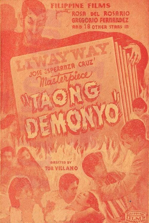 Demon Man 1937 official movie poster