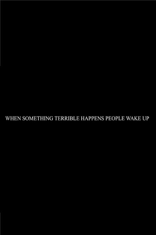 When Something Terrible Happens People Don't Wake Up 1993 official movie poster