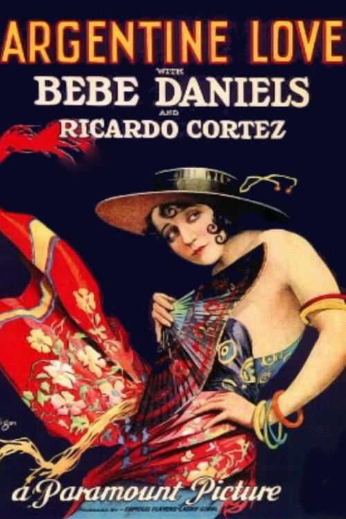 Argentine Love 1924 official movie poster