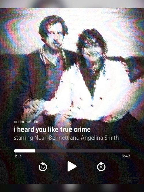 i heard you like true crime 2024 official movie poster