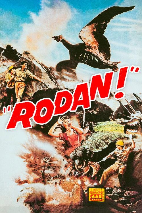 Rodan 1956 official movie poster