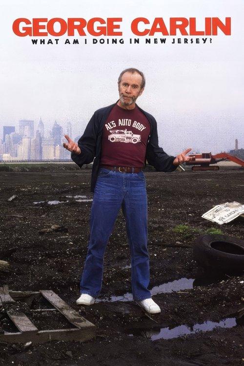 George Carlin: What Am I Doing in New Jersey? 1988 official movie poster