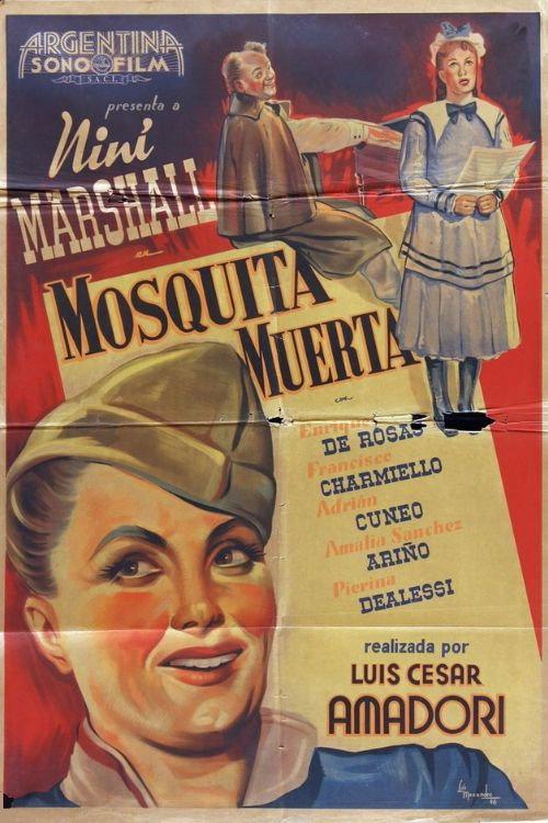 Mosquita muerta 1946 official movie poster