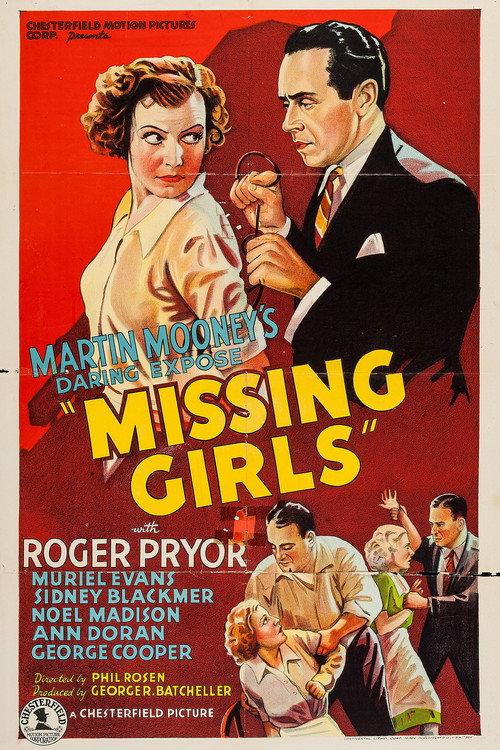 Missing Girls 1936 official movie poster
