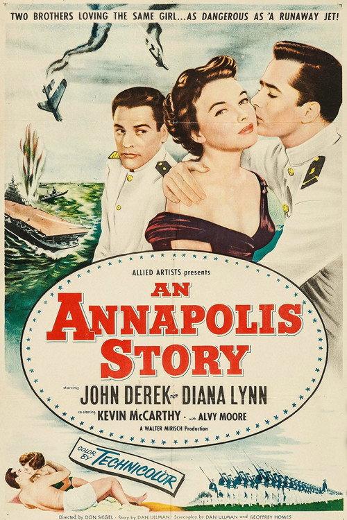 An Annapolis Story 1955 official movie poster