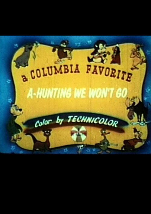 A-Hunting We Won't Go 1943 official movie poster