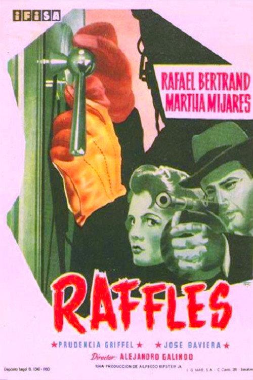 Raffles 1958 official movie poster