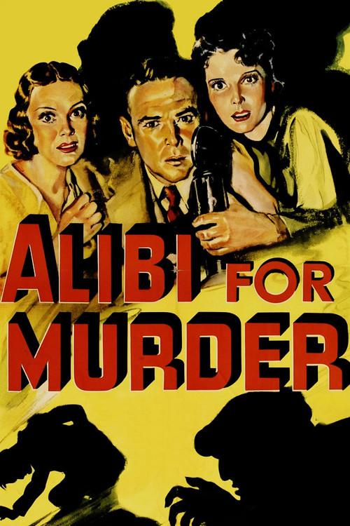 Alibi for Murder 1936 official movie poster
