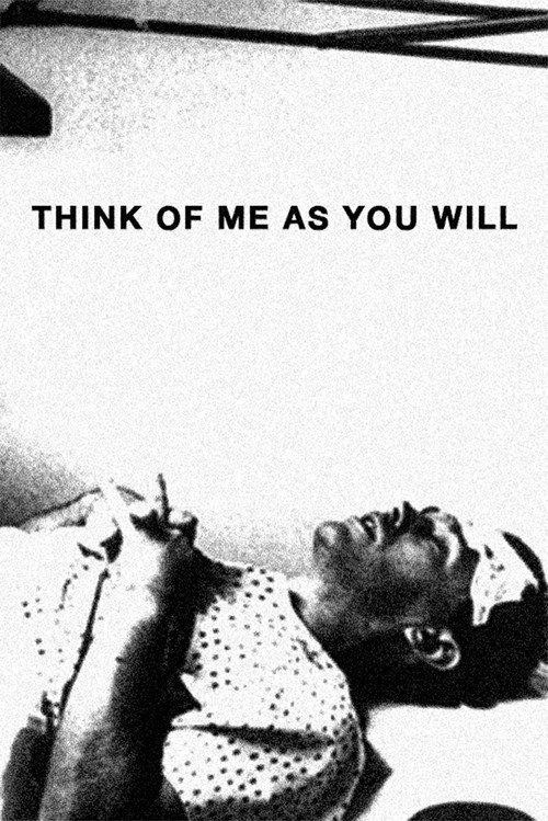 Think of Me as You Will 2002 official movie poster