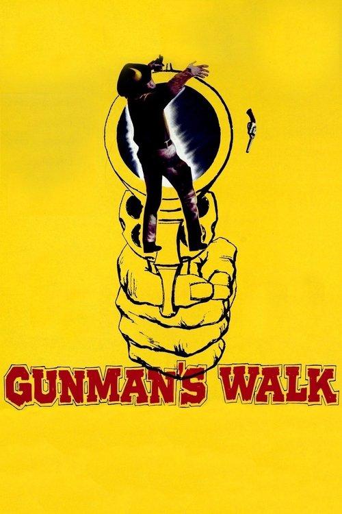 Gunman's Walk 1958 official movie poster
