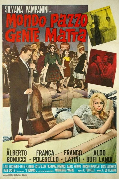 Crazy World... Crazy People! 1966 official movie poster
