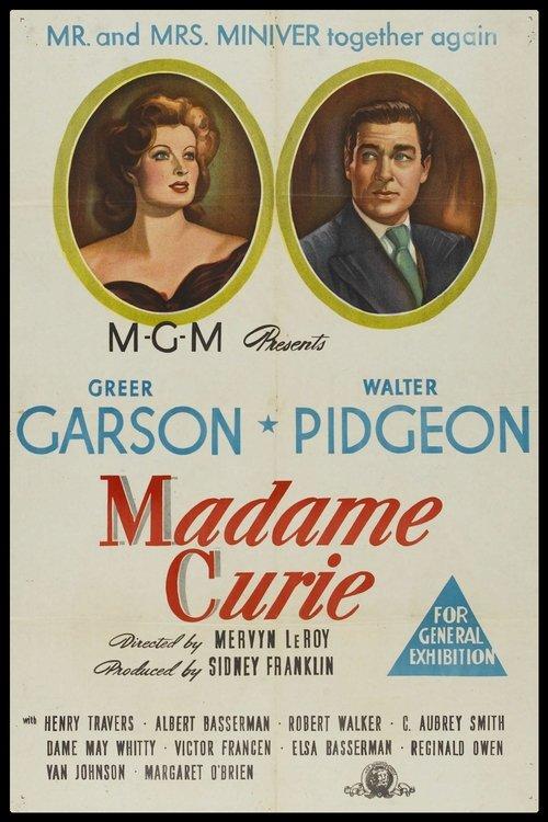 Madame Curie 1943 official movie poster