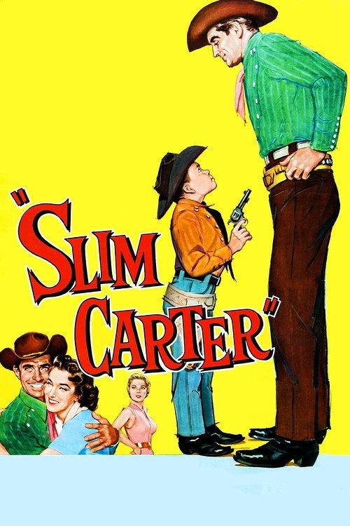 Slim Carter 1957 official movie poster