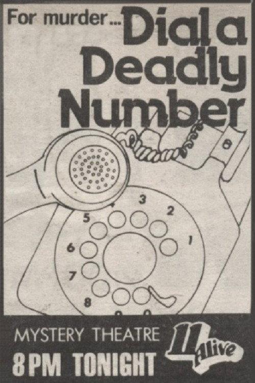 Dial a Deadly Number 1975 official movie poster