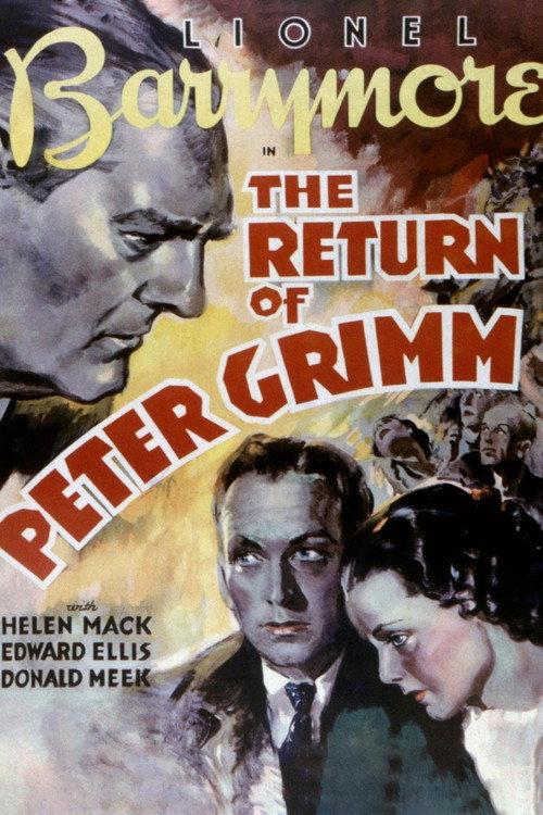The Return Of Peter Grimm 1935 official movie poster