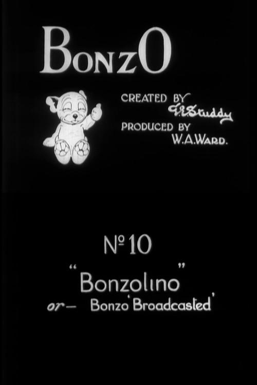 Bonzolino or – Bonzo Broadcasted 1925 official movie poster