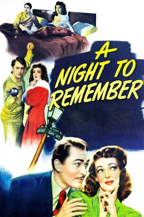 A Night to Remember 1942 official movie poster