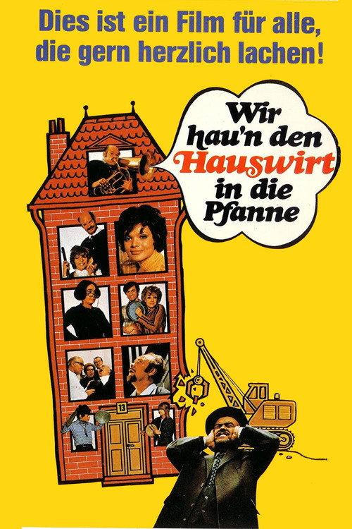 Wir hau’n den Hauswirt in die Pfanne 1971 official movie poster