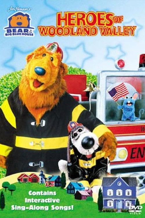 Bear in the Big Blue House Heroes of Woodland Valley 2001 official movie poster