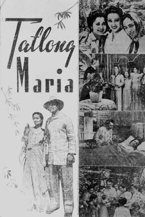 Tatlong Maria 1944 official movie poster