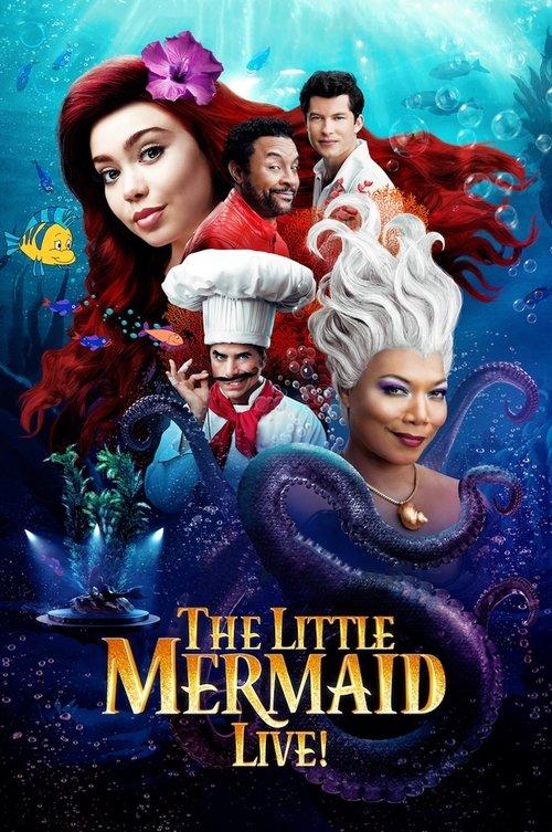 The Little Mermaid Live! 2019 official movie poster