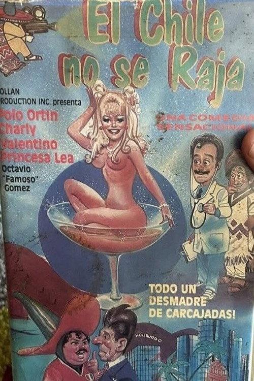El Chile no se raja 1987 official movie poster
