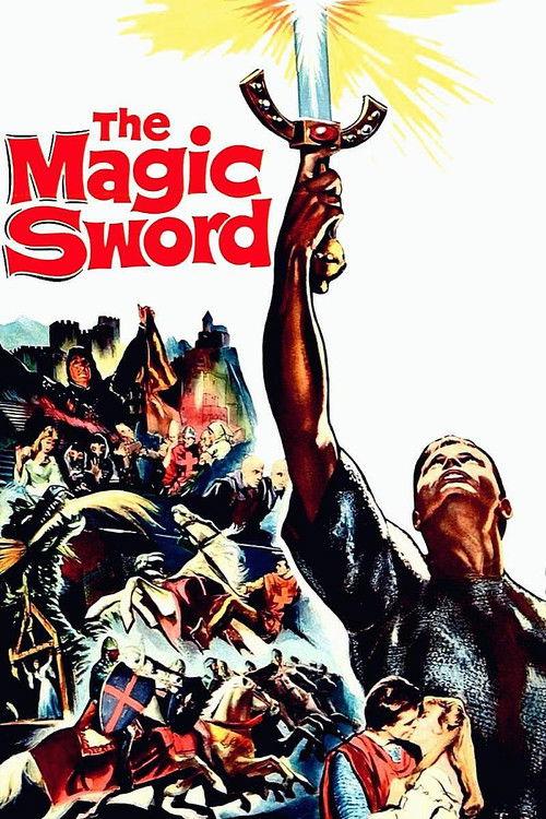 The Magic Sword 1962 official movie poster