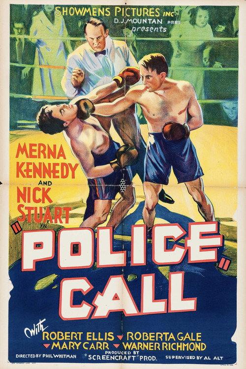 Police Call 1933 official movie poster