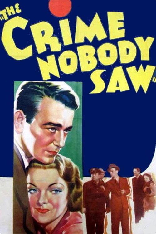 The Crime Nobody Saw 1937 official movie poster