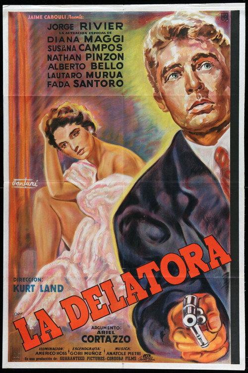 La delatora 1955 official movie poster